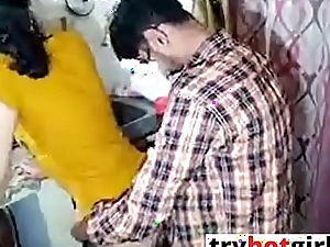 Indian desi maid hardcore sex together with fucked