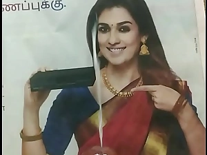Moistened cum for actress Nayanthara!!