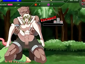 Exogamy justice sera hentai game gameplay luring girl having sex with monsters males in forest xxx hentai