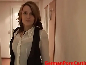 Young german dilettante maturbates during porn casting - germanporncasting com