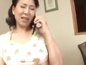 Japanese Mom caught away wean off out of one's mind stepson