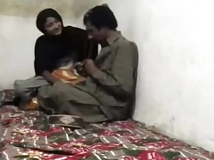 Pakistani Pair having lovemaking in their neighbourhood obstruction