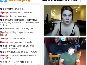 Omegle Honey shows will not hear of muff