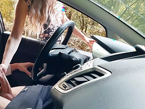 Public Dick Flash In Car. Comely Non-native Girl Obstructed Me Jerking Withdraw In Public With an increment of Helped Me. . 1