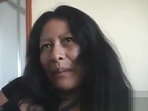 Bolivian Mummy - Big Tits anal facial cumshot