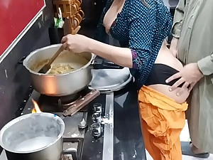 Desi Housewife Arse stab On touching Kitchen While She Is Cooking