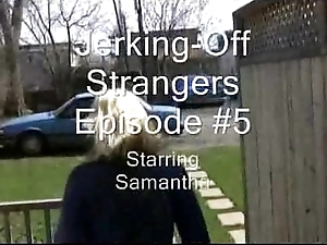 Jerky angels - wanking strangers episode 5 - samantha
