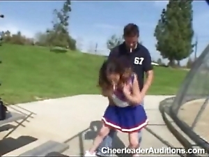 Innocent cheerleader!