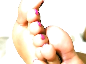 Sweetmeats footjob,soles, toes, servile worship, outrageous trotters